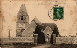 CPA Env. De MANTES - FRENEUSE - L'Église (246742) - Freneuse