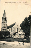 CPA Le MESNIL St-DENIS - L'Église - (247031) - Le Mesnil Saint Denis