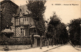 CPA POISSY - Avenue De Migneaux (246396) - Poissy