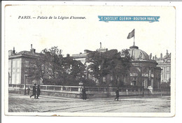 Pub  " Chocolat Guerin -Boutron "  PARIS   Palais De La Légion D'Honneur - Pubblicitari