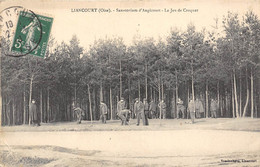 60-LIANCOURT-SANATORIUM D'ANGICOURT , LE JEU DE CROQUET - Liancourt