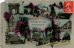 CPA Souvenir De Paris 17e (301864) - Arrondissement: 17