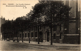 CPA PARIS 17e-Le Lychée Carnot-Boulevard Malesherbes (322291) - Enseignement, Ecoles Et Universités