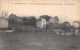 92-GARCHES-LES VILLAS DANS L'ANCIEN PARC DE BEAUVAU-CRAON- VUE D'ENSEMBLE - Garches