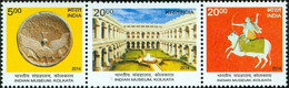 INDIA 2014 200 YEARS OF INDIAN MUSEUM KOLKATA 3v SET MNH (Archelogy, Art, Painting, History) As Per Scan - Gravures