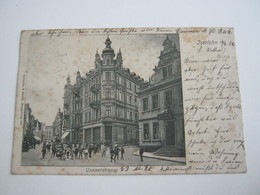 Iserlohn , Strasse ,   Schöne Karte  Um 1902 , Altersspuren - Iserlohn