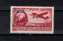 ROUMANIE   Timbre Neuf ** De 1952 ( Ref 561 C  ) Poste Aérienne Surchargé - Unused Stamps