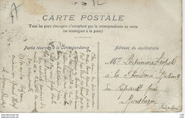 Carte Adressee A Poudrerie Nationale Du Ripault - Cachet Postal Le Mans 1906 CP Circuit De La Sarte Sceaux Sur Huisne - Brieven En Documenten