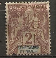 Timbre Senegal Niger Neuf * - Ungebraucht