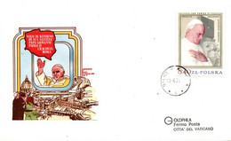 Visite Pape Jana Pawla Jean-Paul II 1979 - Vol Retour Cracovie Krakow - JP II - Franking Machines (EMA)