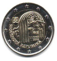 2018 - Slovacchia 2 Euro Repubblica       ------ - Slovaquie