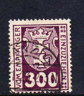 STAMPS-DANZIG-PORTO-1921-USED-SEE-SCAN - Segnatasse