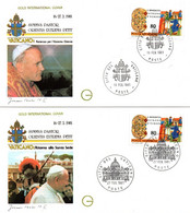 Visite Pape Juan Pablo Jean-Paul II 1981 - Estremo Oriente Extrême-Orient Asie - JP II Vaticano - Machines à Affranchir (EMA)