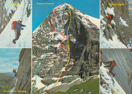 Climbing To Eiger-Nordwand Switzerland - Bergsteigen