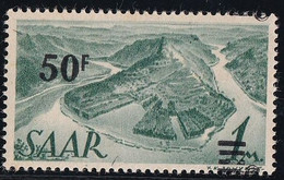 Sarre N°228A - Papier Jaunâtre - Neuf * Avec Charnière - TB - Unused Stamps