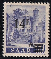 Sarre N°226A - Papier Jaunâtre - Neuf * Avec Charnière - TB - Ongebruikt
