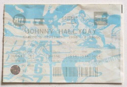 JOHNNY HALLYDAY Billet Ticket Concert FRANCE Paris Stade De France 05/09/1998 - Entradas A Conciertos