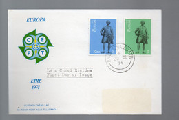 LAB841 - IRLANDA ,  1974 FDC Europa CEPT - FDC