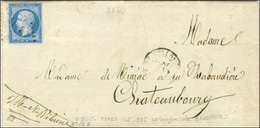 PC 4114 / N° 14 Càd T 15 CAMP DE CHALONS (49) Sur Lettre Avec Très Bon Texte Pour Chateaubourg. - TB. - R. - 1853-1860 Napoléon III
