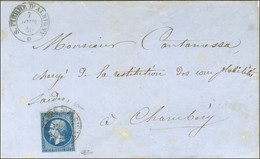 Càd Sarde S. PIERRE D'ALBIGNY / * / N° 14 Sur Lettre Pour Chambéry. 1860. - TB / SUP. - R. - 1853-1860 Napoléon III.