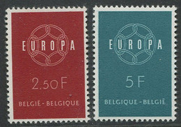 Belgium:EUROPA Cept Stamps 1959, MNH - 1959