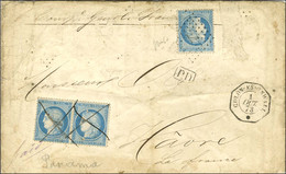 Ancre + Plume / N° 60 (3, 1 Timbre Manquant) Càd Octo COLON-ASPINWALL / *. 1873. - TB. - Poste Maritime