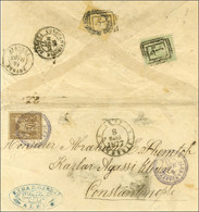 Càd ALEXANDRETTE / SYRIE / N° 69 Sur Lettre D'Alep (au Verso Timbres Turcs Oblitérés) Pour Constantinople. Bel Affranchi - Maritieme Post