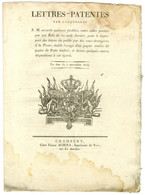 Lot De 3 Documents Imprimés MANIFESTE DE LA ROYALE CHAMBRE DES COMPTES, Datés De Turin En Novembre 1818 Et 1819, Présent - ....-1700: Precursors
