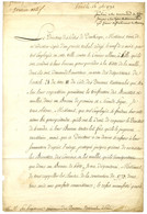 Lettre Datée Du 16 Novembre 1791 Signée De Richebourg, Commissaire Du Roi Et Président Du Directoire Des Postes (S N° 85 - ....-1700: Precursors