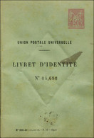 Livret D'identité Postale 50c N° 04680. - SUP. - RR. - Sonstige & Ohne Zuordnung