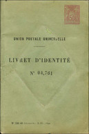 Livret D'identité Postale 50c N° 04761. - SUP. - RR. - Otros & Sin Clasificación