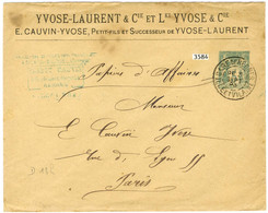 Enveloppe 5c TSC Yvose-Laurent (Storch D 18 H). - TB. - Other & Unclassified