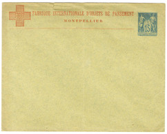 Enveloppe 15c TSC Pansements Montpellier (Storch J 94 P). - TB / SUP. - Other & Unclassified