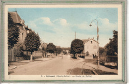 CPA - (70) HERICOURT - Aspect De La Route De Belfort Dans Les Années 40 - Carte Colorisée - Héricourt