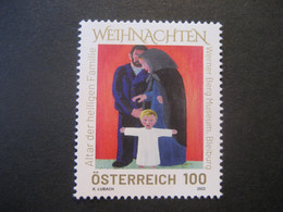 Österreich 2022- Weihnachten - Werner Berg - Heilige Familie, Nennwert 100 Ct. * Ungebraucht - 2021-... Unused Stamps