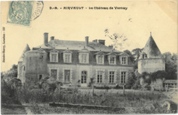 Cpa AIRVAULT 79 - 1907 - Le Château De Vernay - Dando-Berry, Loudun - 127 D B - Airvault