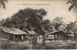 PC LIBREVILLE VILLAGE GABONNAIS GABON (a27939) - Gabon