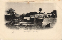 PC CONAKRY PONT DE TIMBO FRENCH GUINEA (a28725) - Guinée Française