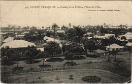 PC CONAKRY A VOL D'OISEAU ECOLE DES FILLES FRENCH GUINEA (a28733) - Guinée Française