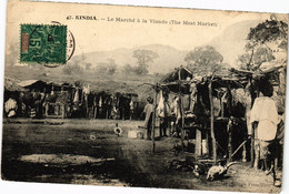 PC KINDIA LE MARCHE A LA VIANDE GRENCH GUINEA (a29172) - Guinée Française