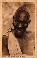 PC SHULUK CHIEF TITHA AT MALAKAL ETHNIC TYPES SUDAN (a30618) - Sudan