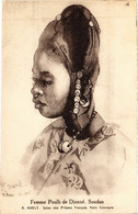 PC DJENNE FEMME PEULH ETHNIC TYPES SUDAN (a30624) - Sudan