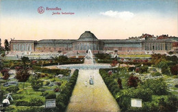 BRUXELLES - Jardin Botanique - Carte Datée De 1919 - Lux, Sér. 126, 5. - Forêts, Parcs, Jardins