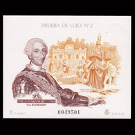 Prueba Oficial.Edifil 17.Carlos III Ilustración.MNH. - Hojas Conmemorativas