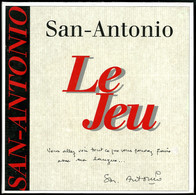 {00893} San-Antonio " Le Jeu ". TBE.  " En Baisse " - San Antonio