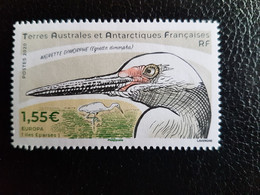 Fsat 2020 Taaf Bird Aves Vogel Oiseaux Aigrette Dimorphe Egretta 禽 家禽 1v Mnh - Unused Stamps
