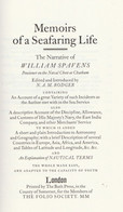 WILLIAM SPAVENS - The Memoirs Of A Seafaring Life - Originally Published In 1796 - London, The Bath Press 2001 - Reisen