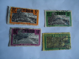 TOGO  FRANCE  COLONIES USED  STAMPS 4 - Autres & Non Classés