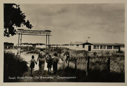 Texel // Kinderkamp De Bremakker - Toegangspoort  1956 - Texel