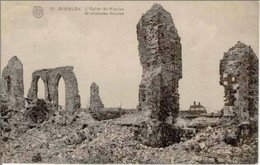 DIXMUDE - DIKSMUIDE - Ruines - Eglise Saint-Nicolas - Diksmuide
